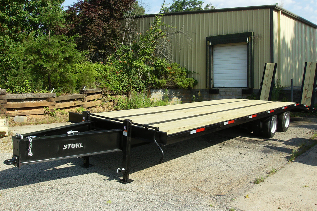New Red Hot Welding 20 Ton Paver Trailer